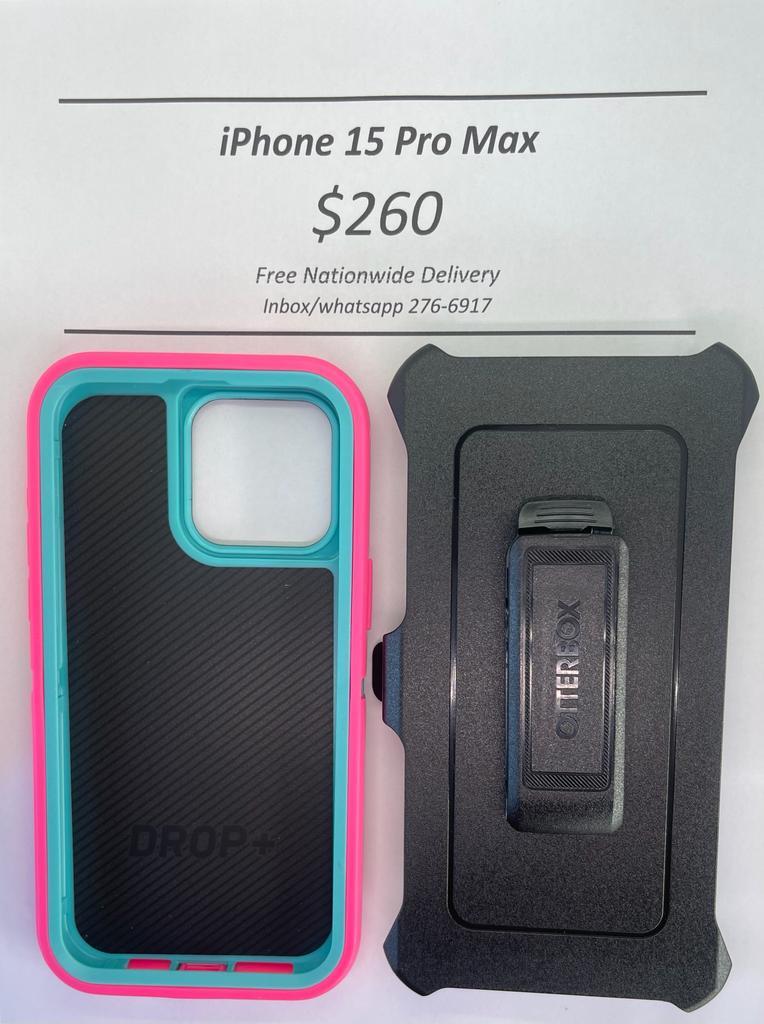 iPhone 15 Pro Max Otterbox-Defender Pink