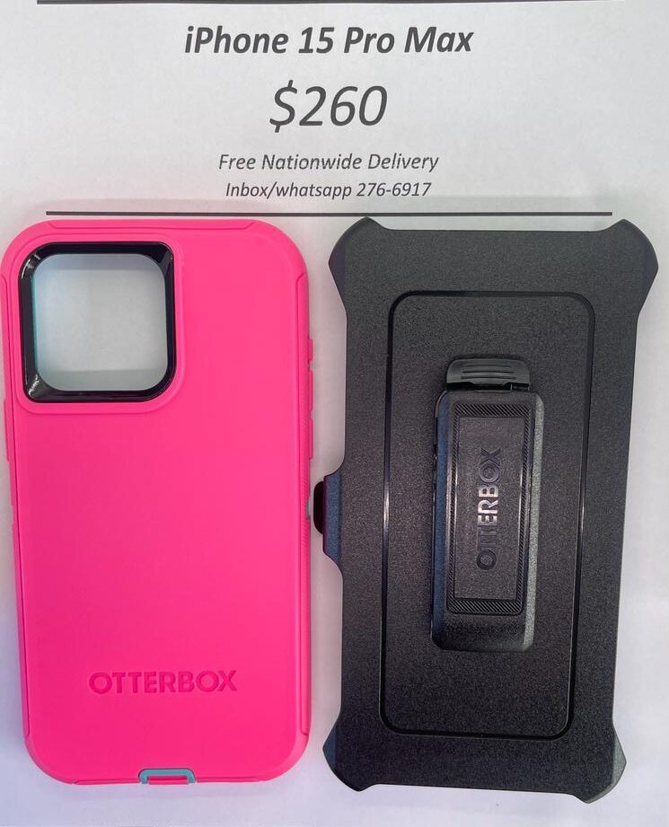 iPhone 15 Pro Max Otterbox-Defender Pink