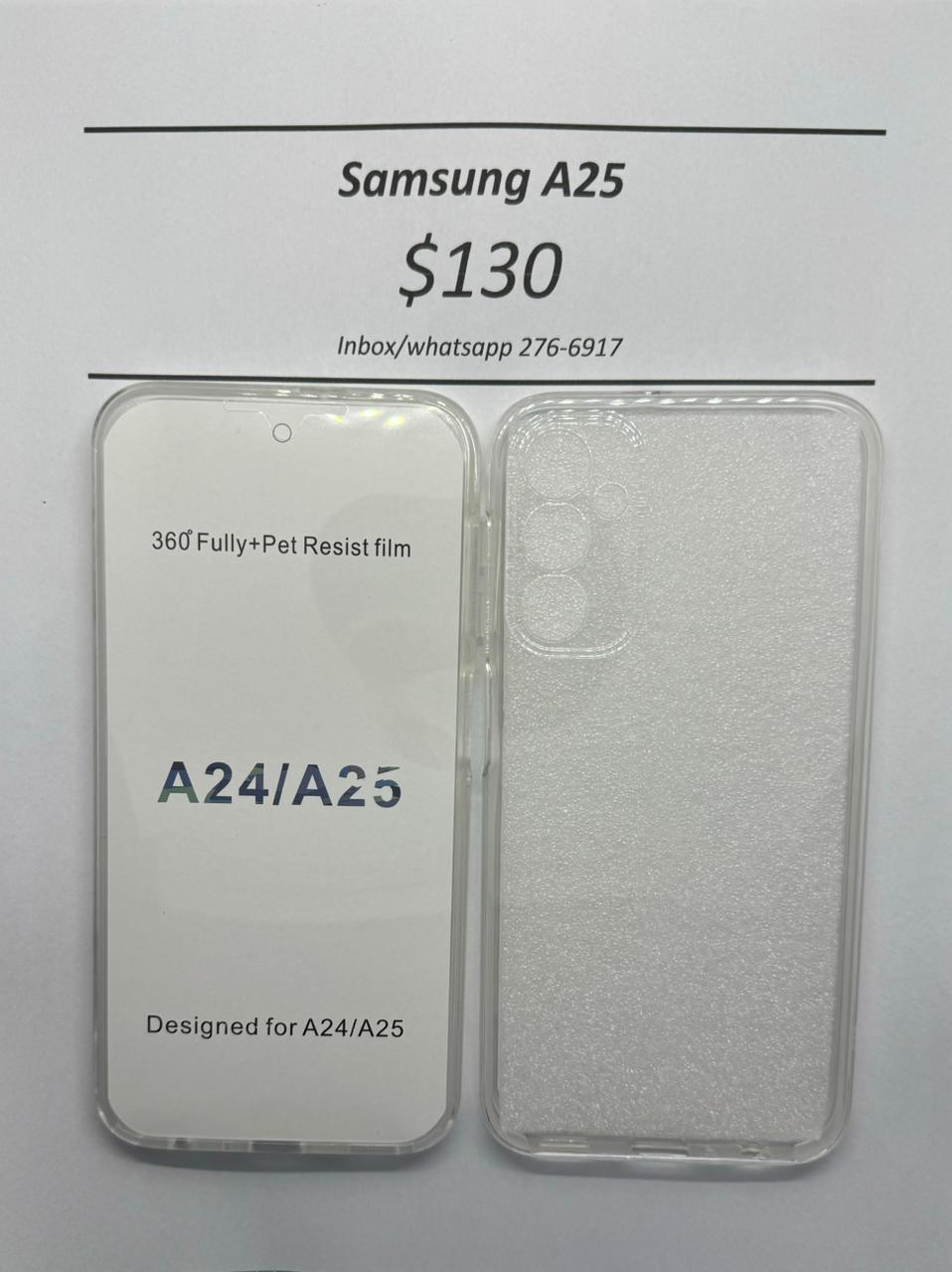 Samsung A25 360 TPU Case
