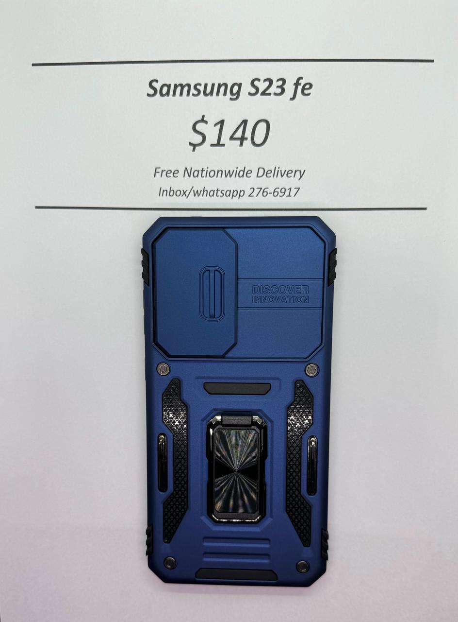 S23 Fe Blue Rugged w Camera Cover