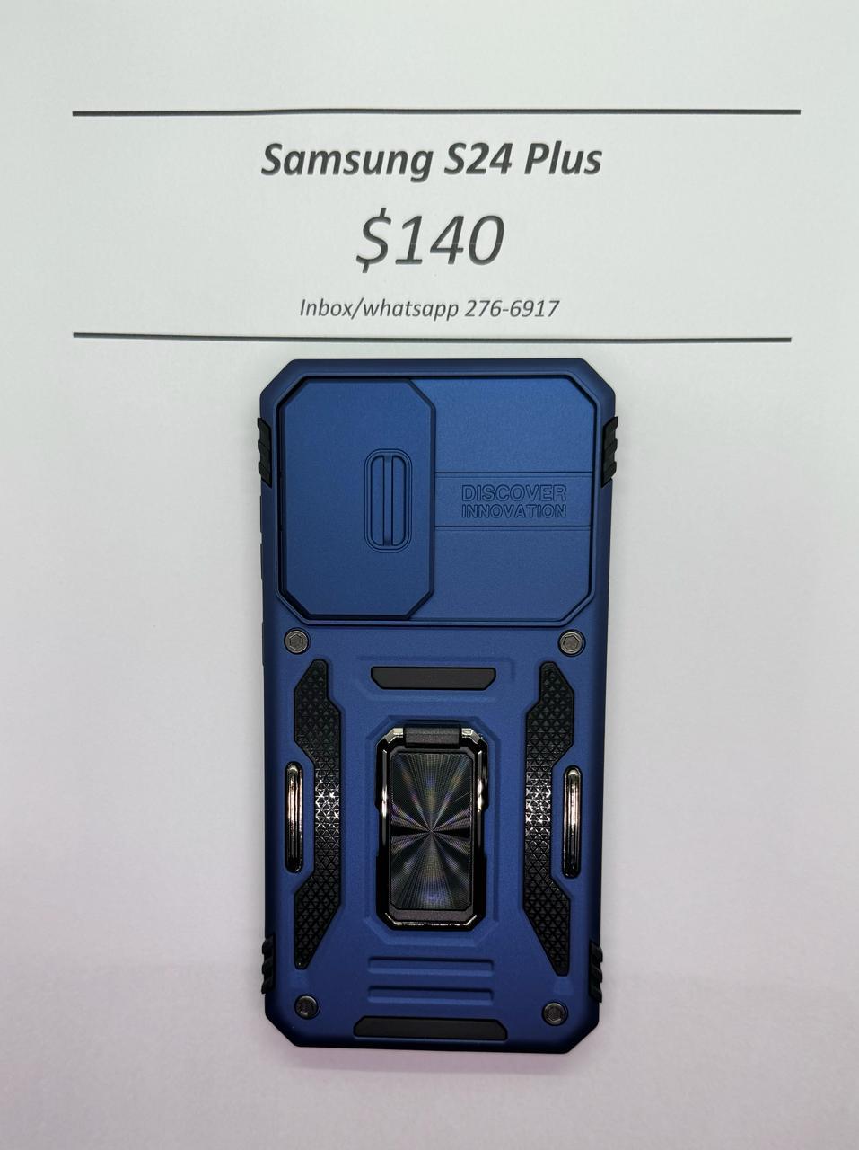 S24 Plus Blue Rugged w Camera Cover