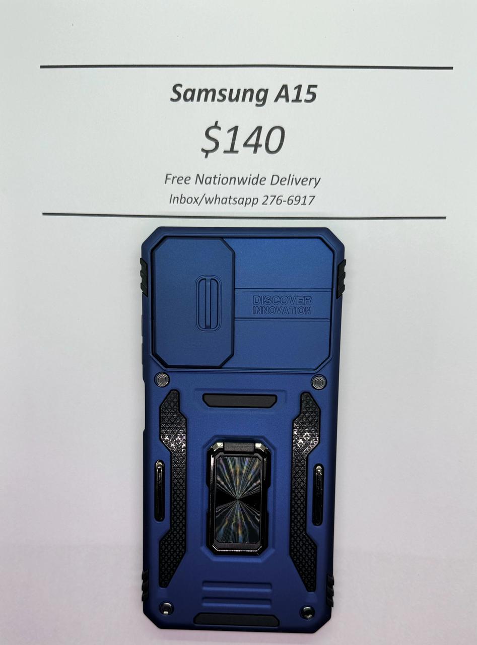 A15 Blue Rugged w Camera Cover