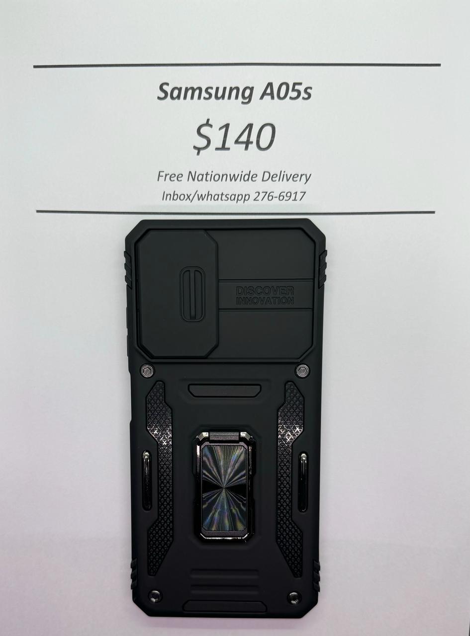 A05s Black Rugged w Camera Cover