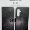 S24 Plus Black Butterfly Wallet