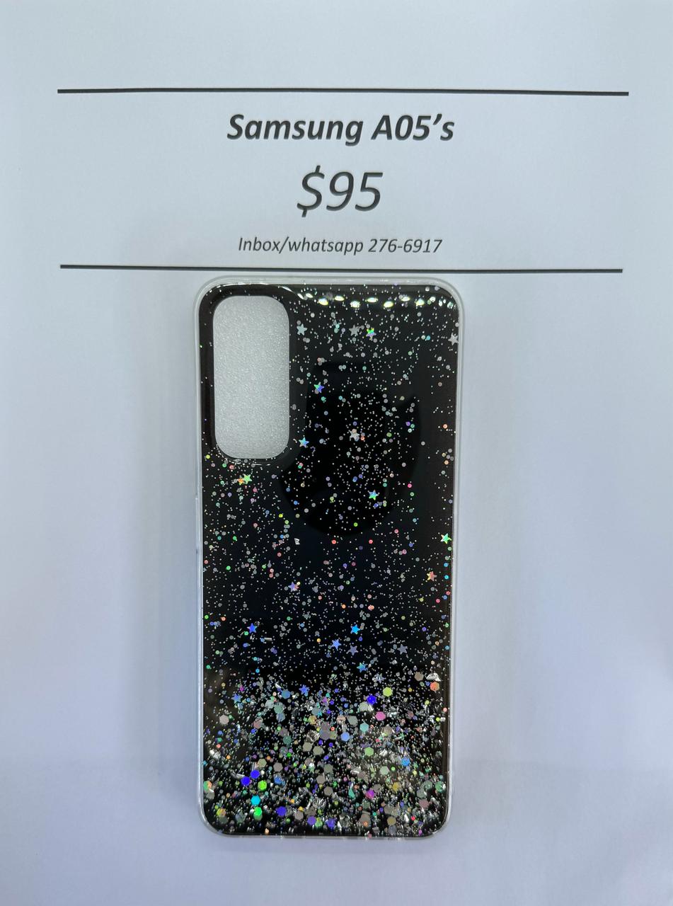 A05s Black Glitter