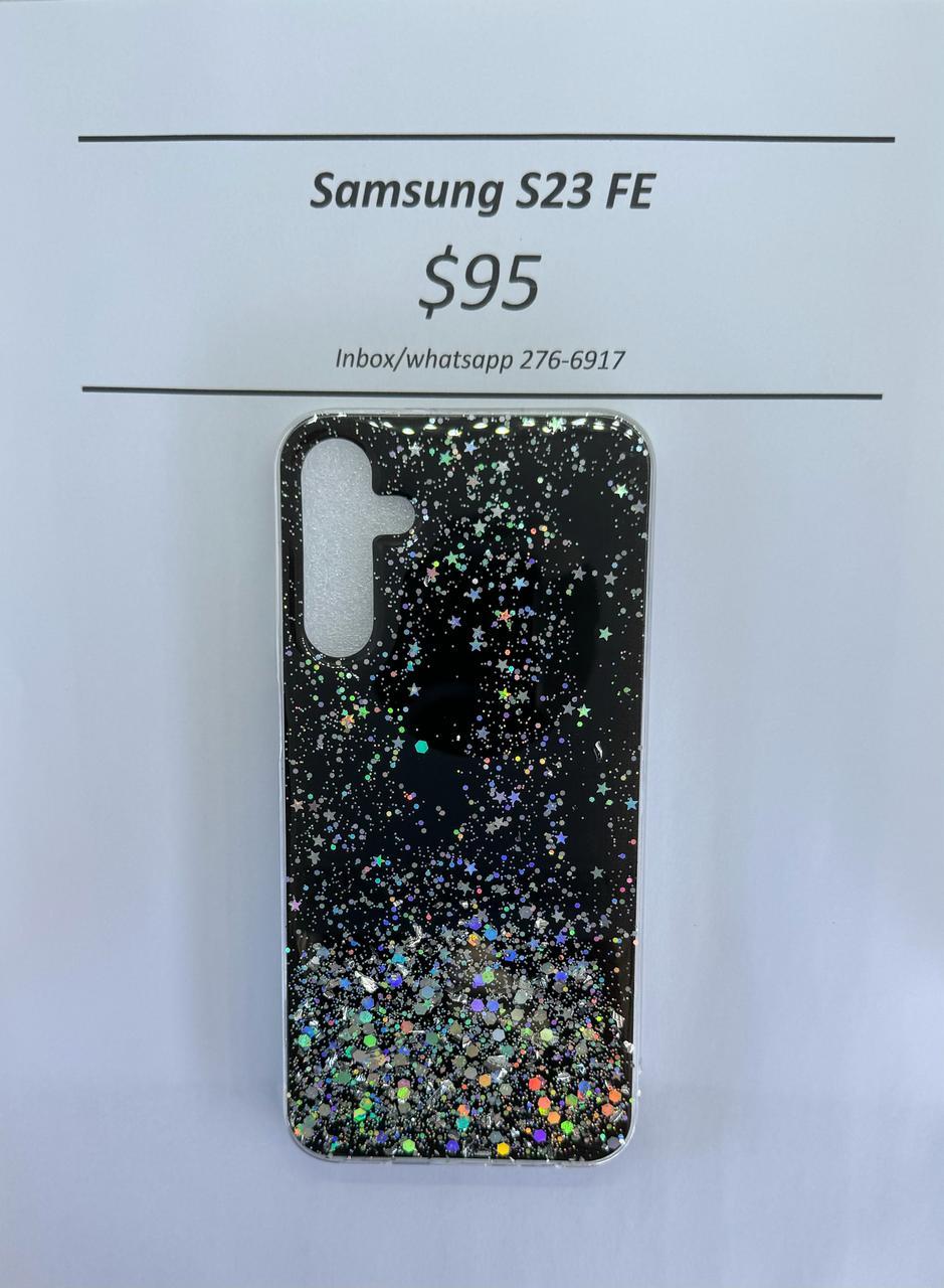 S23 Fe Black Glitter