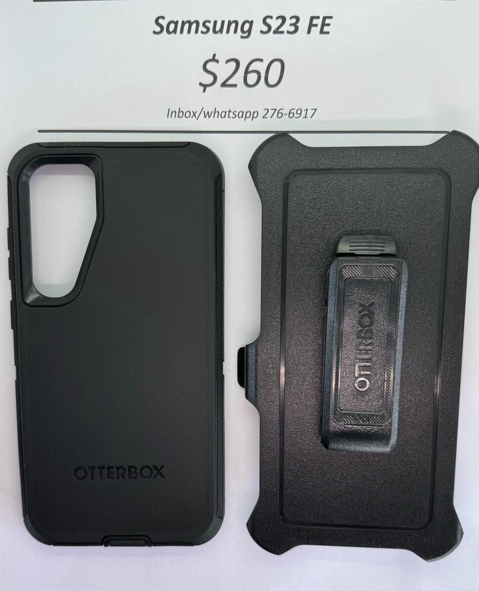 Samsung S23 Fe Otterbox-Defender Black