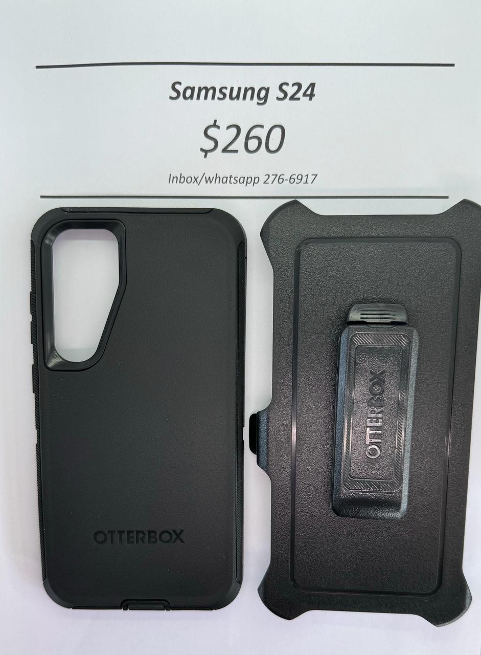 Samsung S24 Otterbox-Defender Black