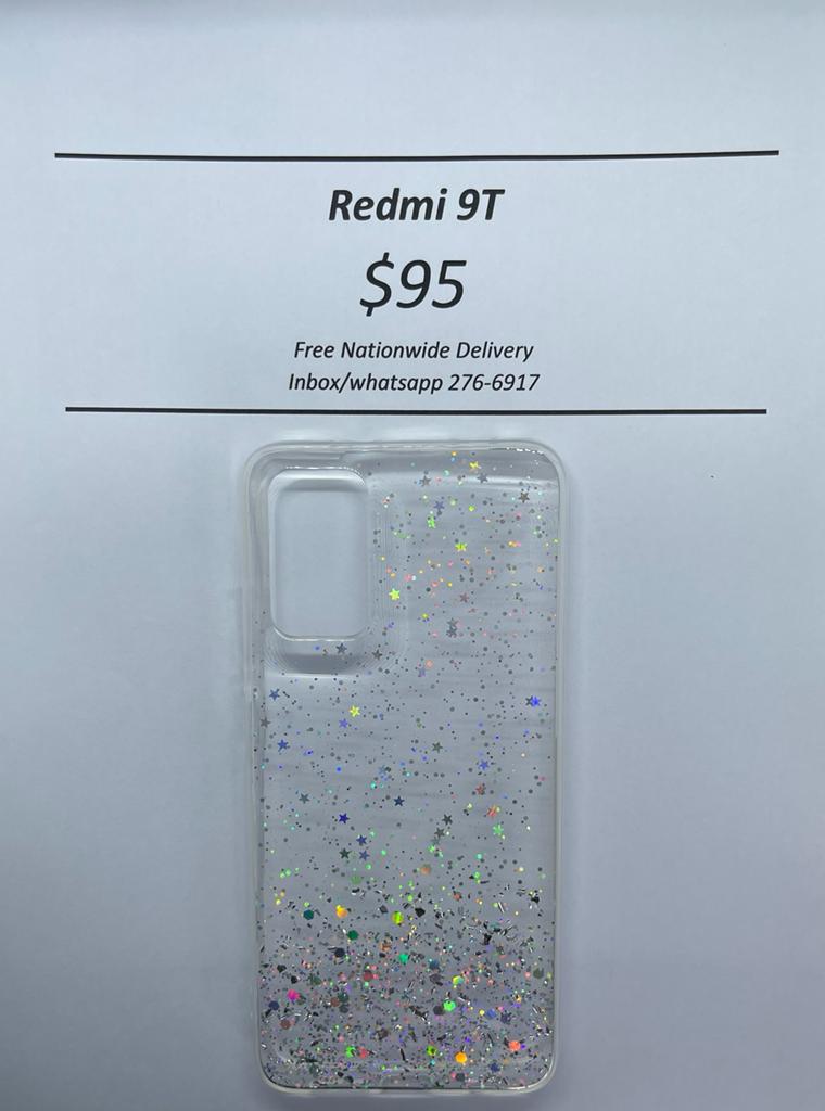 Redmi 9T Clear Glitter