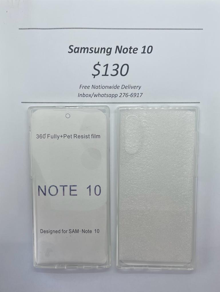 Samsung Note 10 360 TPU Case