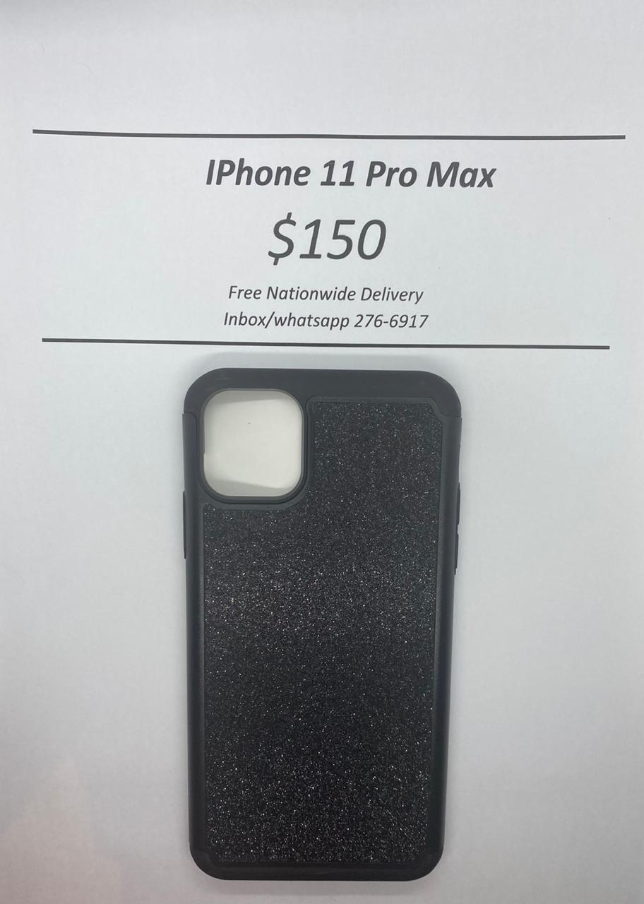i11 Pro Max Black Glitter
