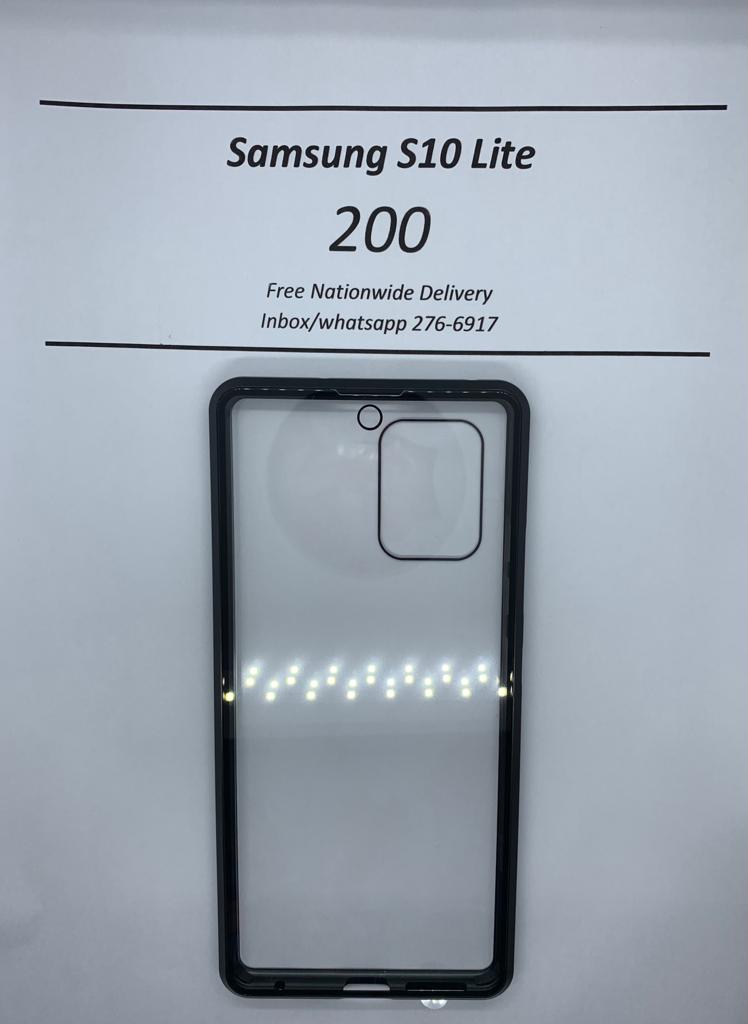 S10 Lite 360 Temper Glass Case