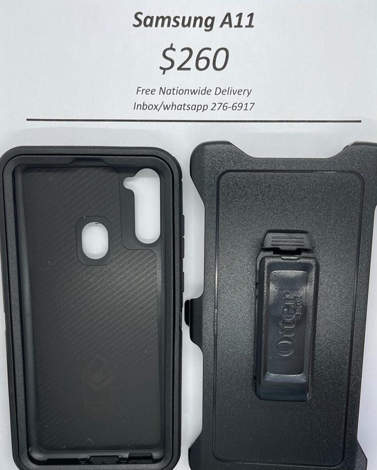 A11 Otterbox-Defender Black