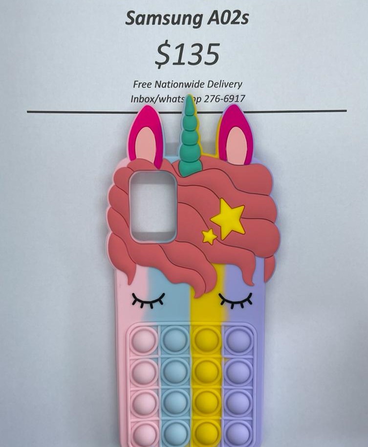 Samsung A02s Colourful Unicorn