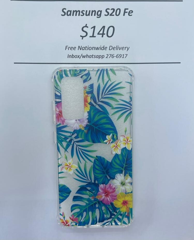 S20 fe Hawaiian Floral case