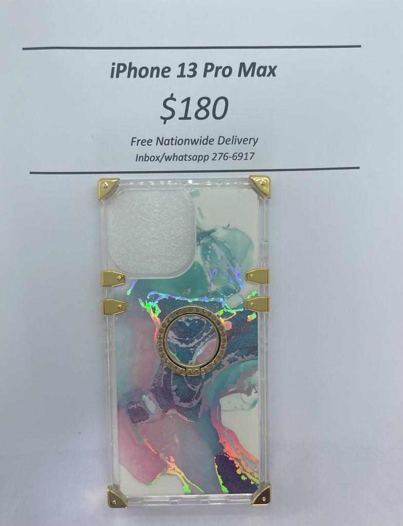 iPhone 13 Pro Max Clear Marble Trunk