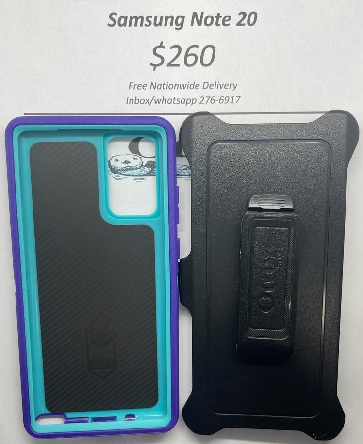 Note 20 Otterbox-Defender Purple