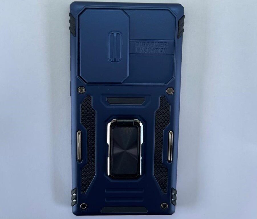 S22 Ultra Blue Rugged w Camera Cover