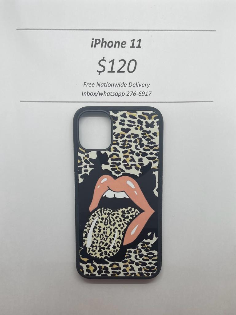 iPhone 11 Pro Leopard Lip