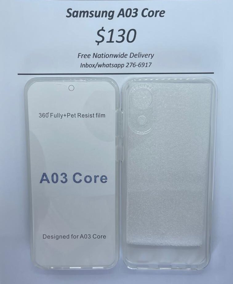 A03 Core 360 TPU Case