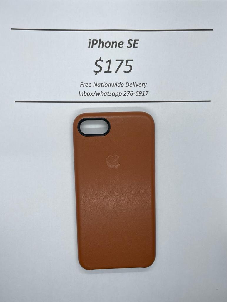 iPhone SE Brown Leather