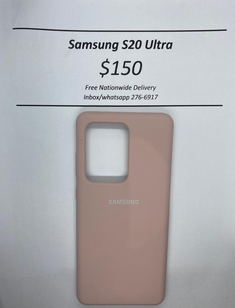 S20 Ultra Nude Logo Case