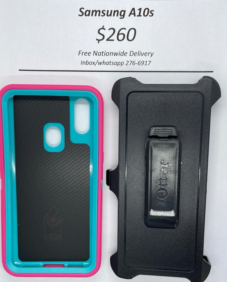 A10s Otterbox-Defender Pink