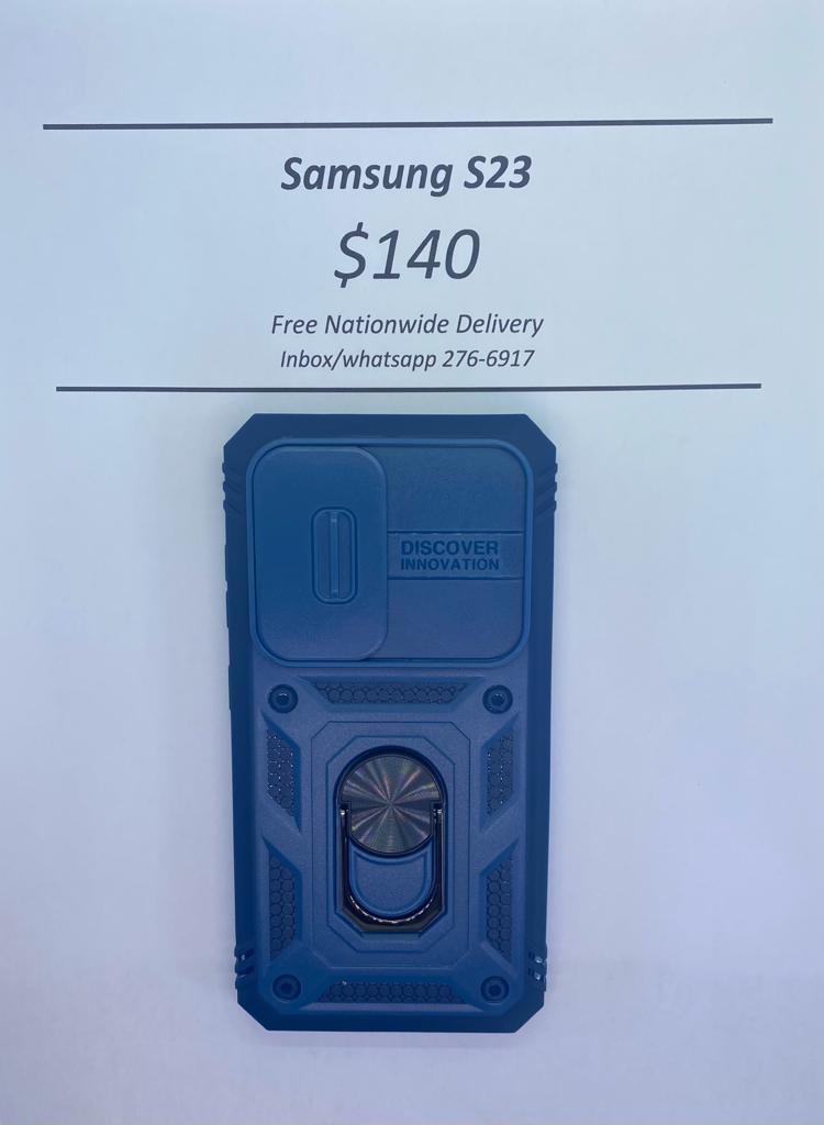 S23 Blue Rugged w Camera Cover
