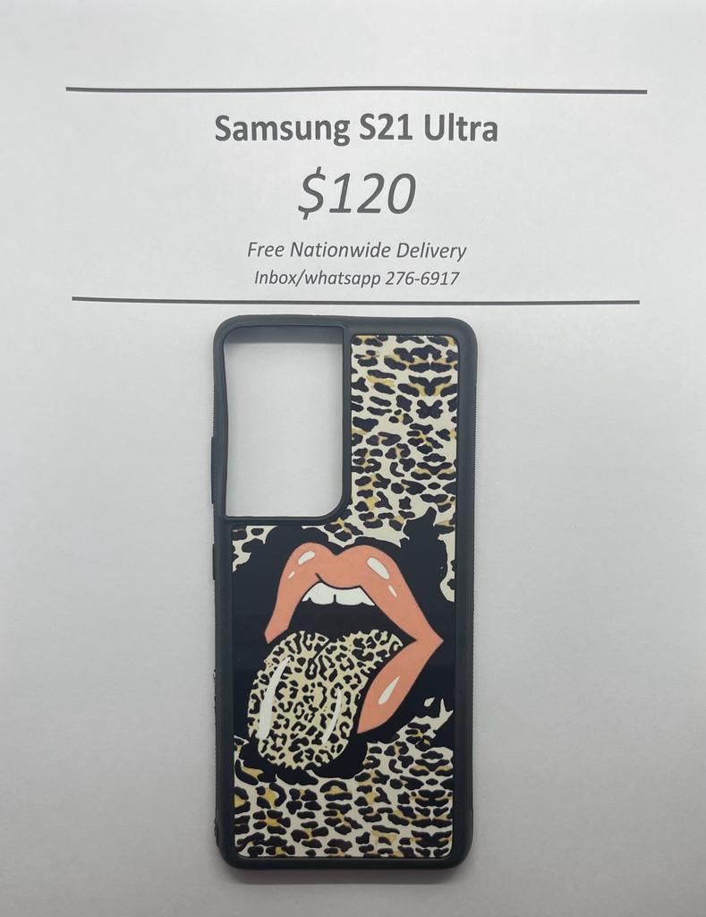 S21 Ultra Leopard Lip