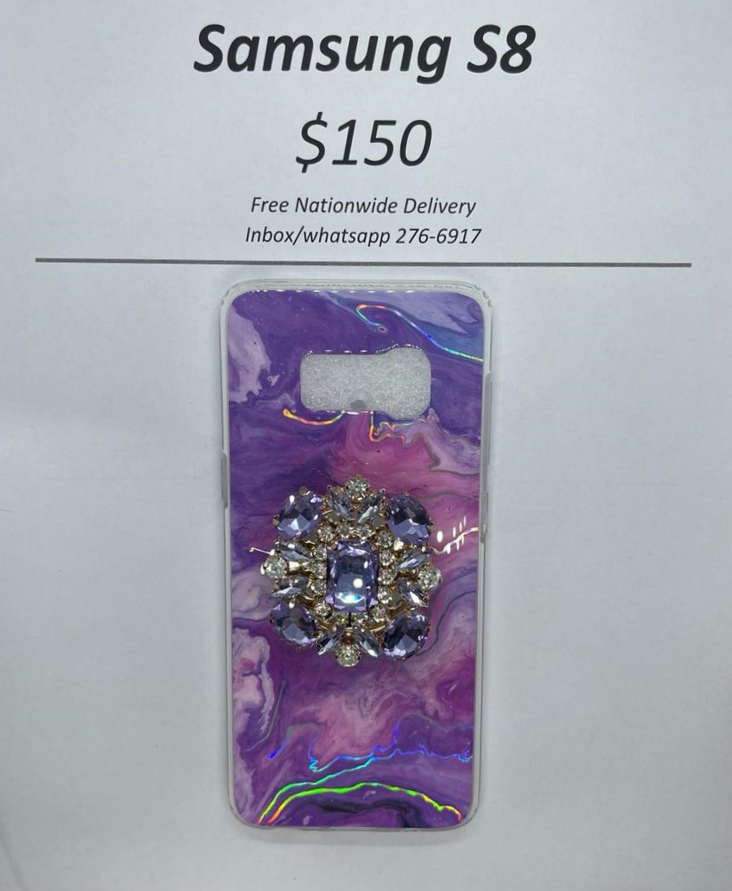 S8 Purple Marble Gem PS