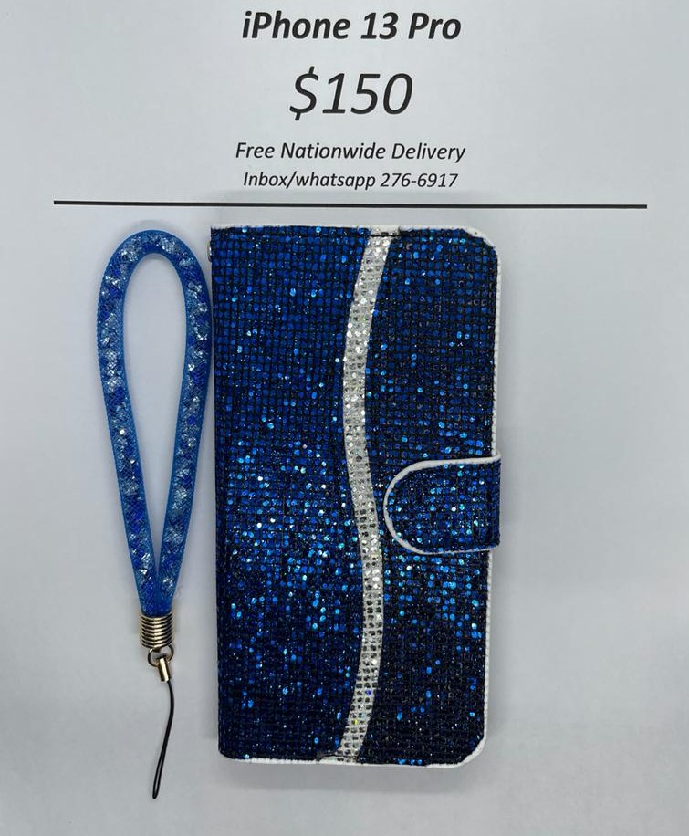 i13 Pro Blue Wallet