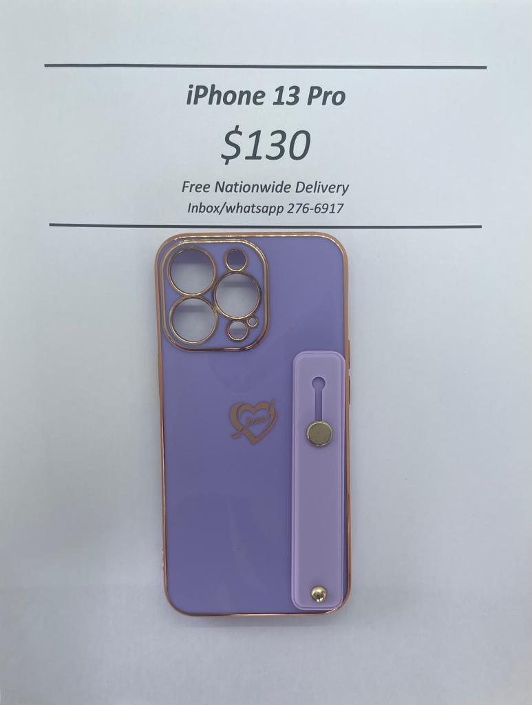 iPhone 13 Pro Purple Heart w Holder