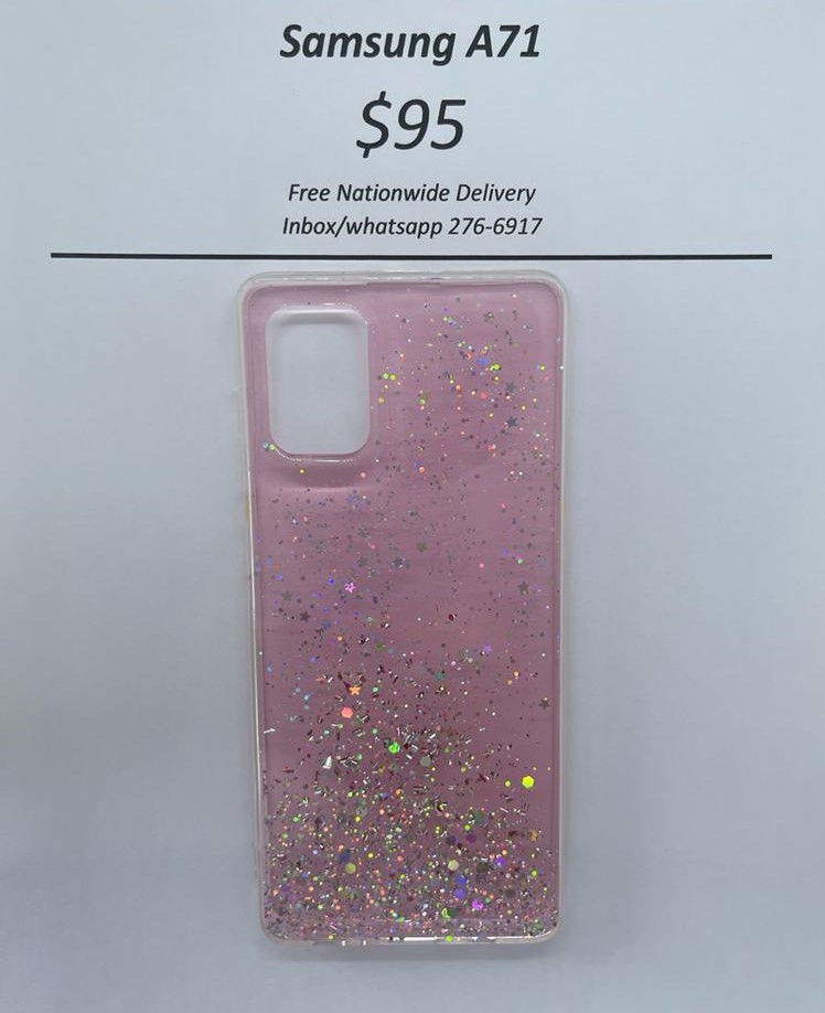 A71 Pink Glitter