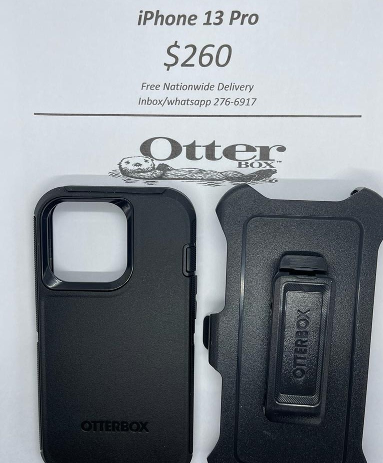 i13 Pro Otterbox-Defender Black