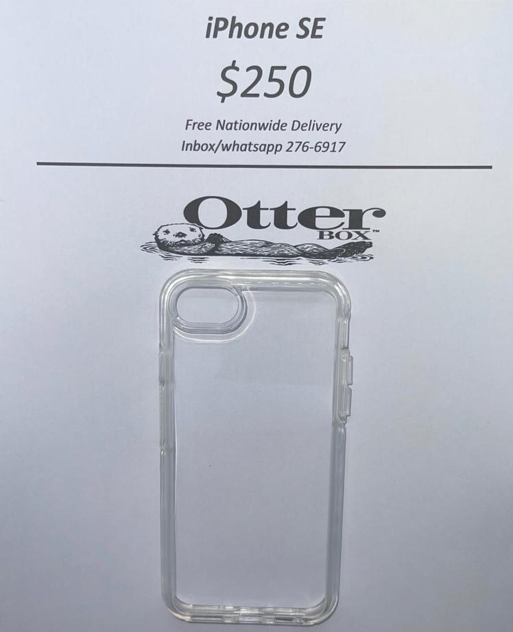 iPhone SE Otter Box Symmetry Clear