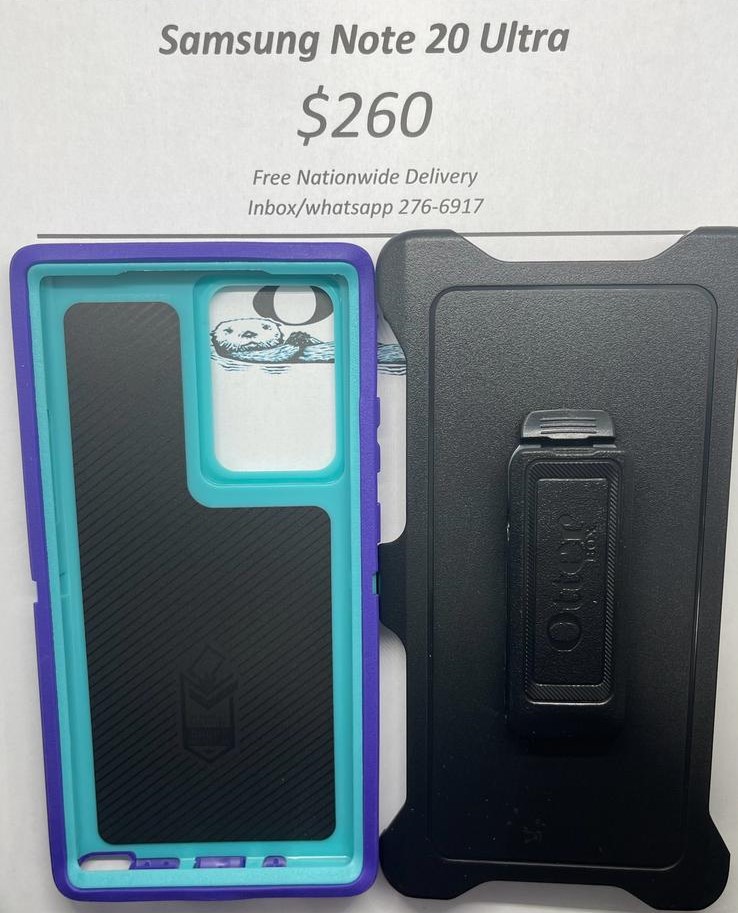 Note 20 Ultra Otterbox-Defender Purple