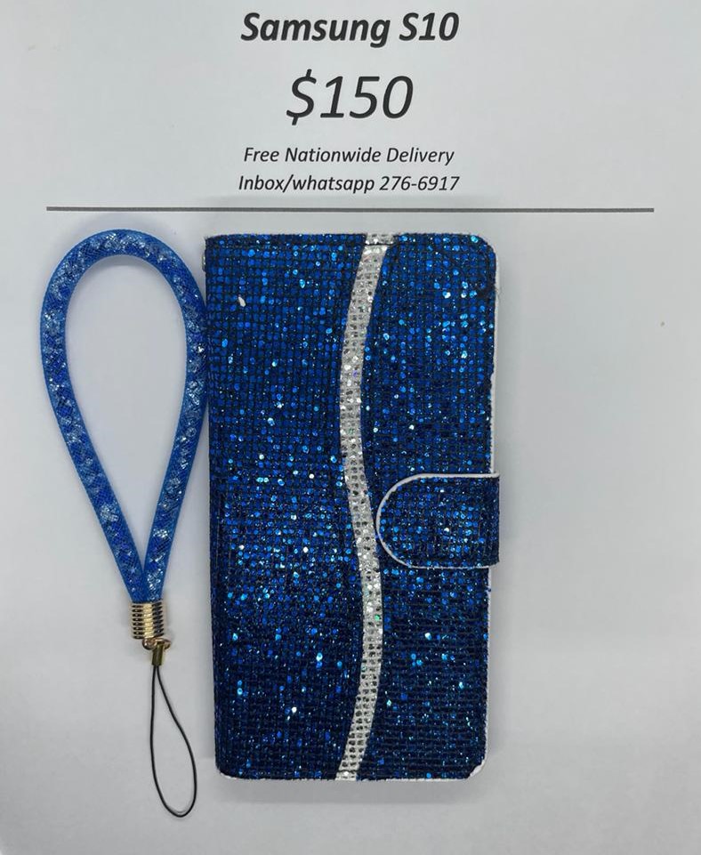 S10 Blue Wallet
