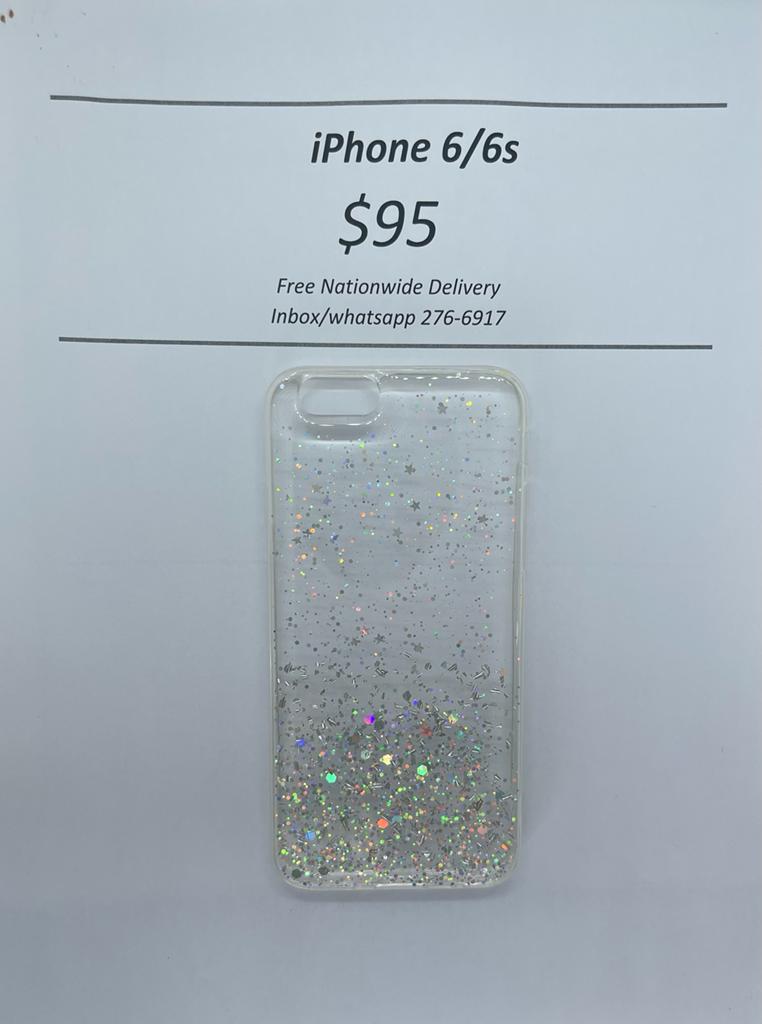 i6/s Clear Glitter