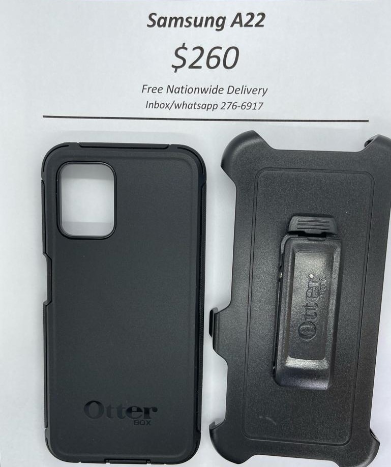 A22 Otterbox-Defender Black