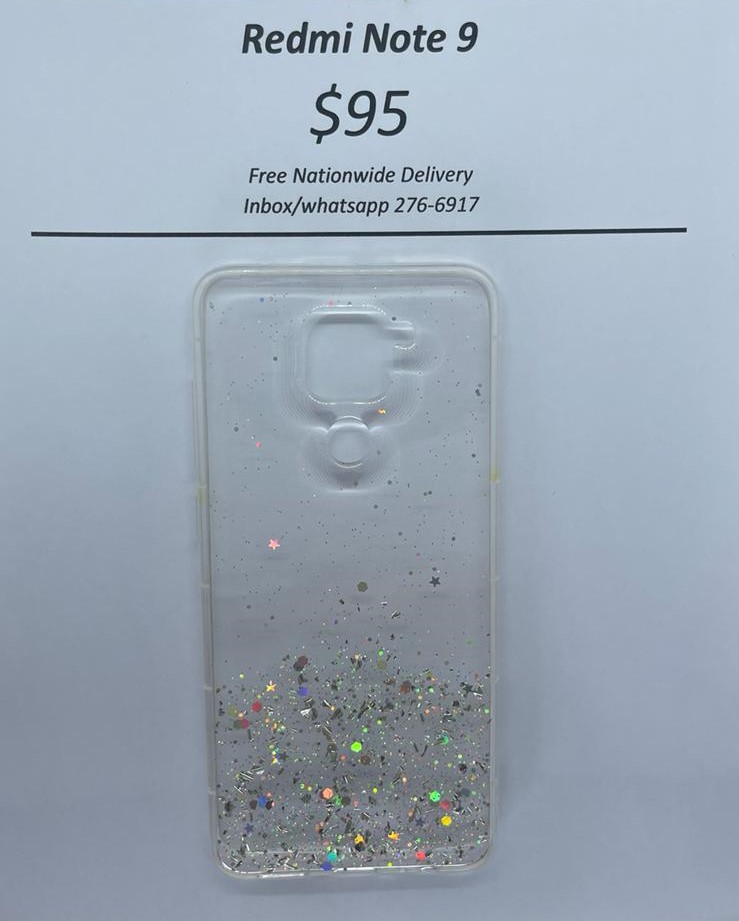 Redmi Note 9 Clear Glitter