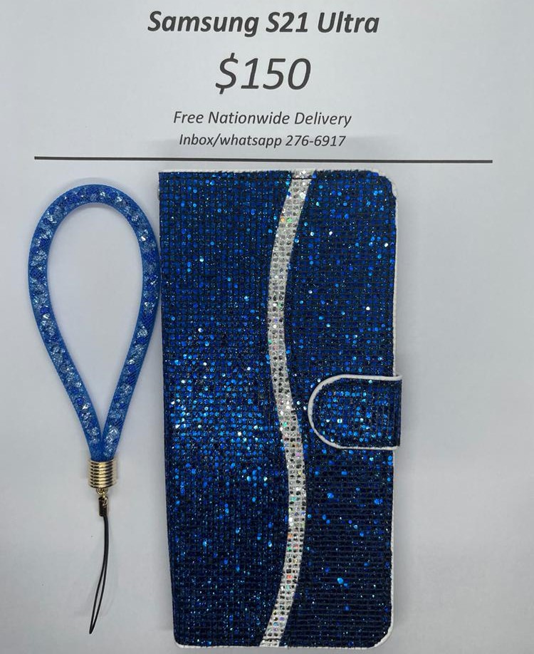 S21U Blue Wallet