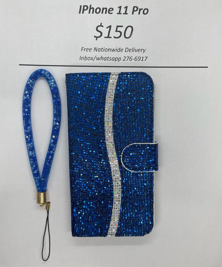 i11 Pro Blue Wallet