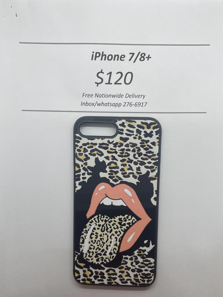 iPhone 7/8 Plus Leopard Lip