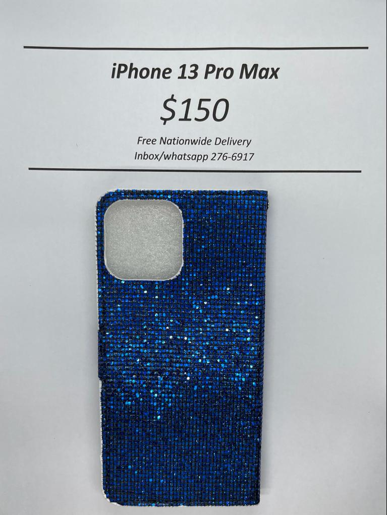 i13 Pro Max Blue Wallet