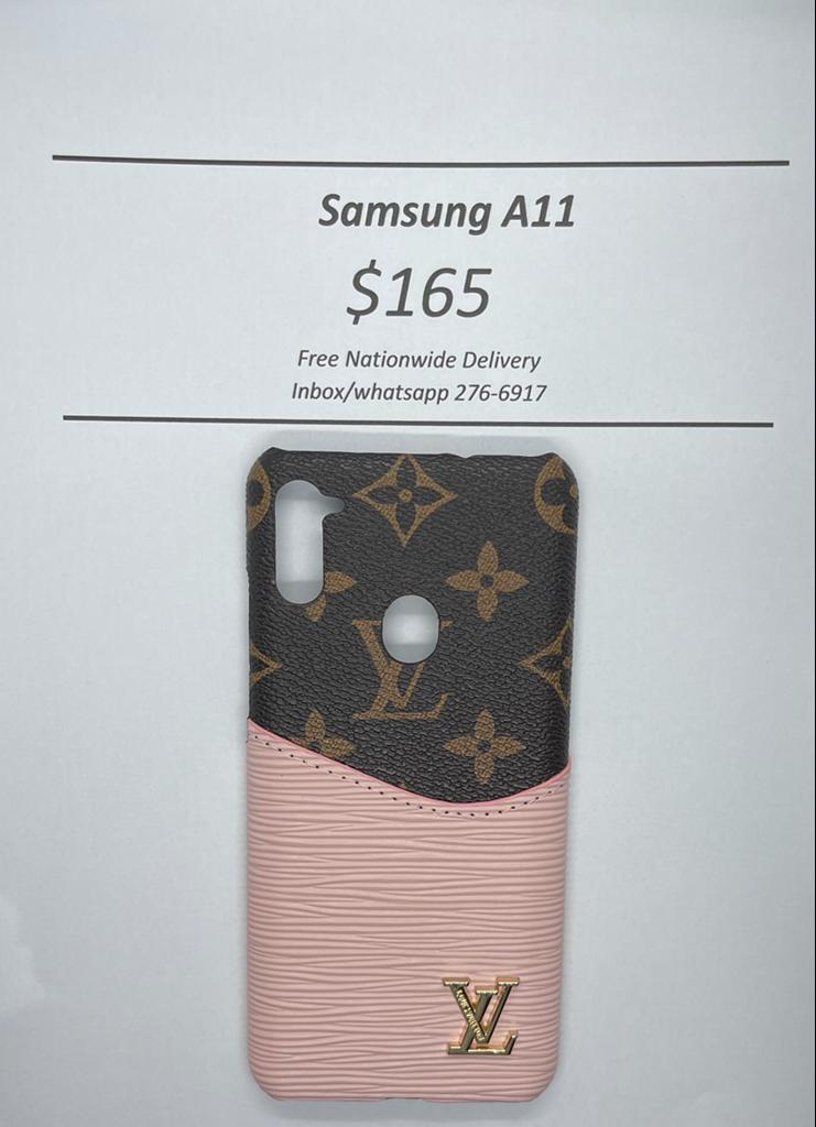 A11 Pink and Brown Luxury case