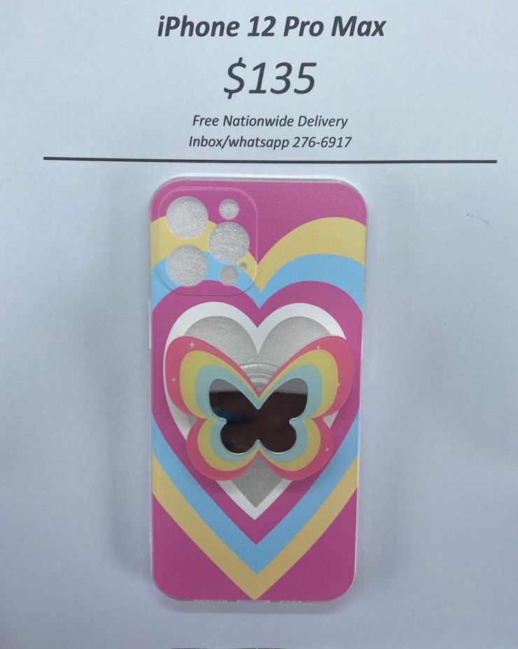 i12 Pro Max Heart Rainbow