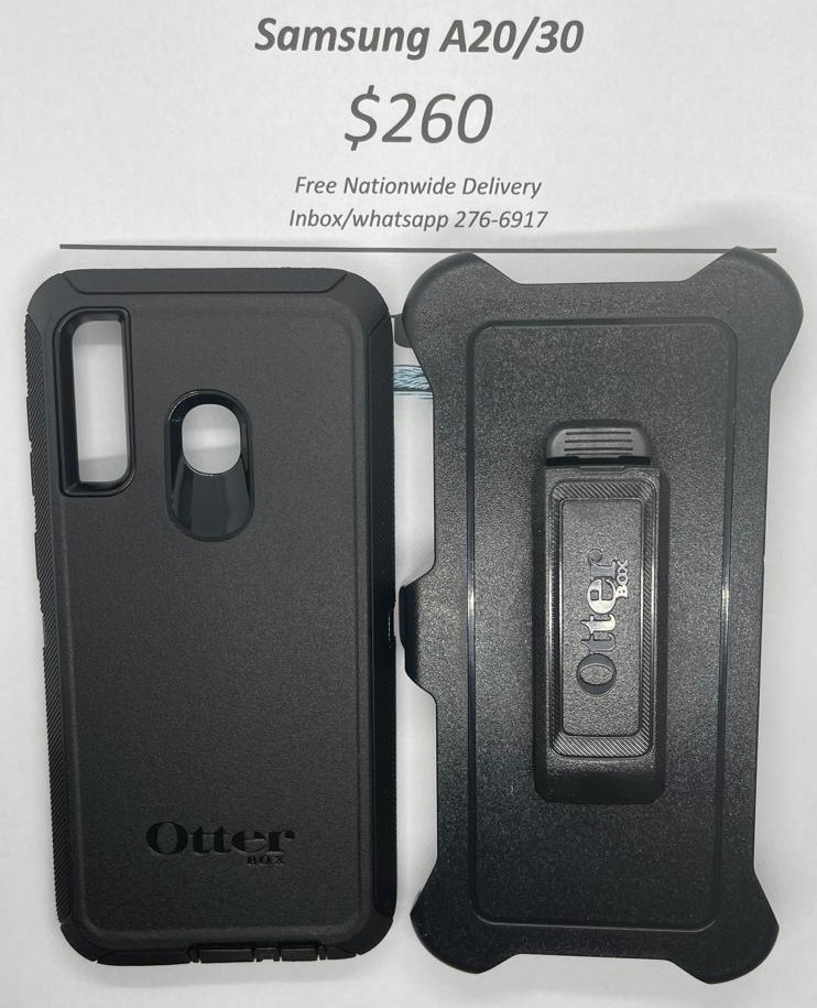 A20/30 Otterbox-Defender Black