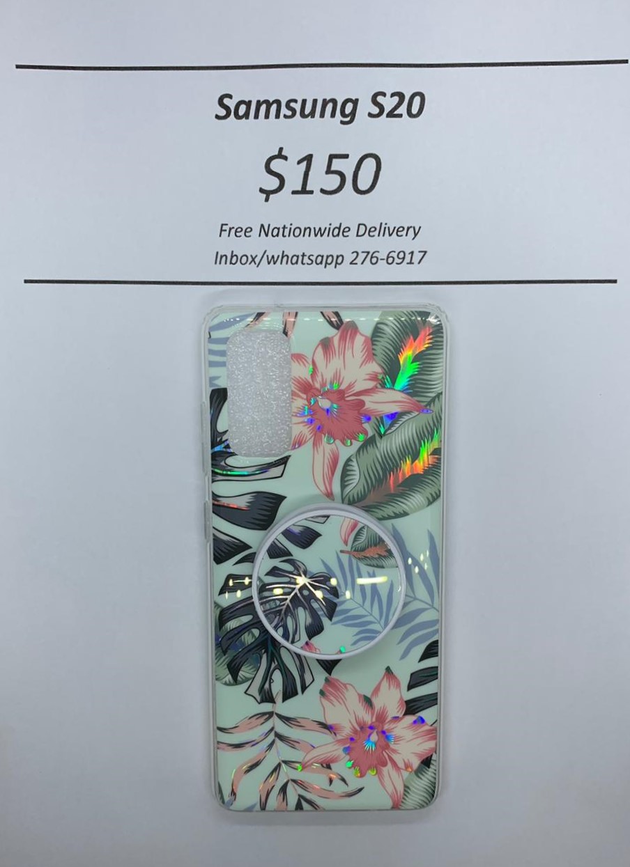 S20 Green Banana Leaf Floral