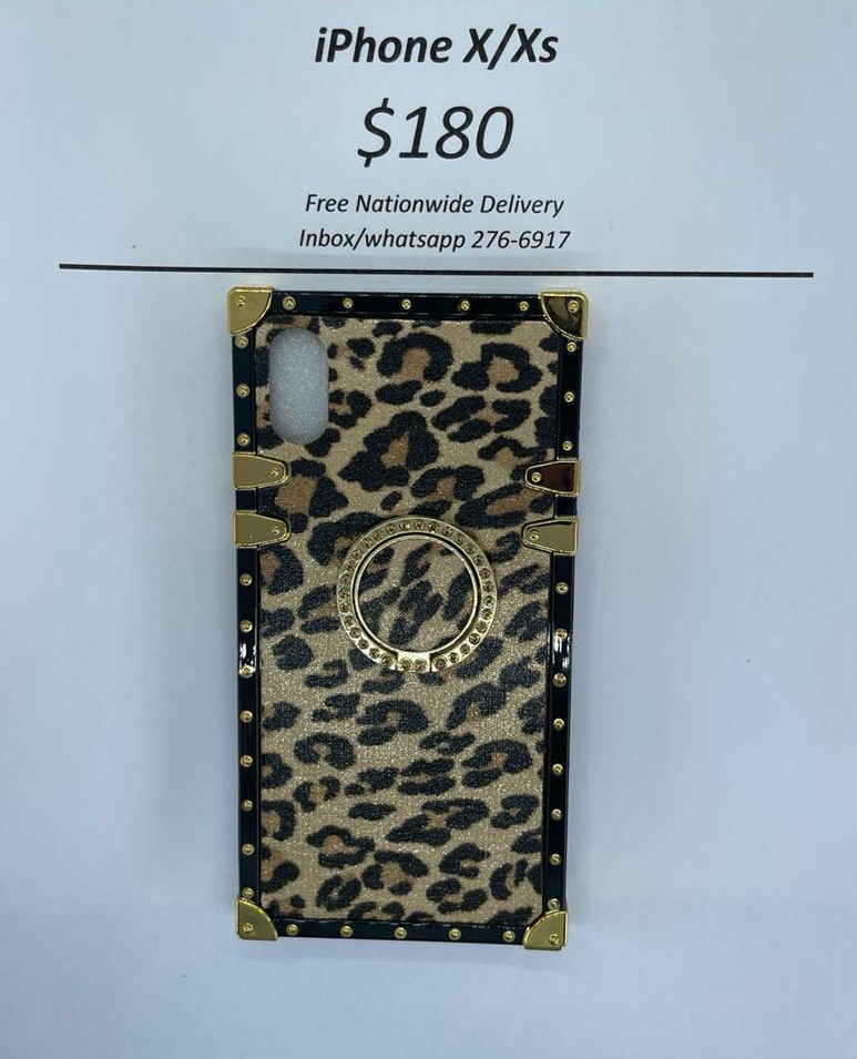 iX/XS- Leopard without Pop Ring