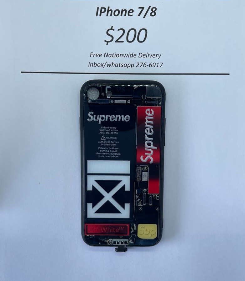 i7/8 LED Light up Phone Case